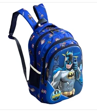کیف مدرسه پسرانه طرح برجسته 3927 BATMAN