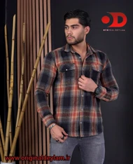پیراهن پشمی پارچه ترک