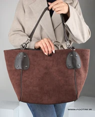 کیف زنانه جیر بغل چرم وارداتی 187 AM