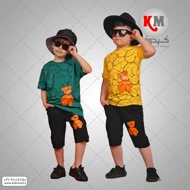 تیشرت شلوارک اسپرت طرح خرس