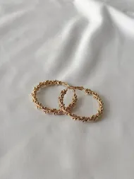 گوشواره حلقه‌ای طرح آلبرنادو