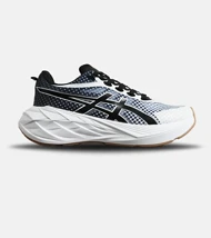 کفش کتانی مردانه سرمه ای سفید مشکی ASICS GEL-Cumulus 25 مدل 8128