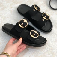 اسلیپر زنانه زارا (ZARA) مدل ترمه رنگ مشکی