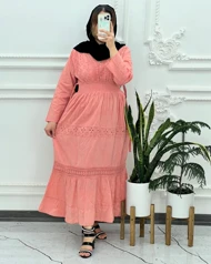 ساحلی سلن بلند تافته نخ هندی 2424