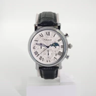 ساعت مچی مردانه چنکسی Chenxi CX972 تاریخ دار و 3موتور فعال کرنوگراف (تمام مشکی ، با صفحه سفید)