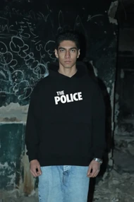 هودی مشکی اسپرت طرح The police - فواصل