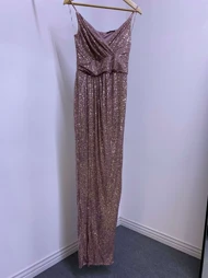 پیراهن ماکسی رزگلد