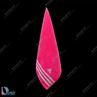 حوله ورزشی adidas رنگ صورتی طوسی