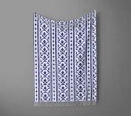 شال مبل ریش دار sofa shawl 137