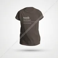 تیشرت گیمینگ طرح Noob