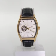 ساعت مچی مردانه چنکسی Chenxi CX8815 موتور اتوماتیک با بند چرم (تمام مشکی ، با صفحه سفید)