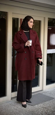 پالتو فوتر شش دکمه