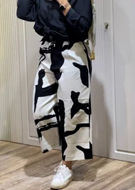 شلوار طرح دار زبرا و پلنگی