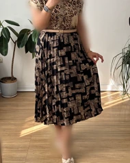 دامن حریر پلیسه