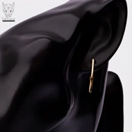 گوشواره مینیمال طلایی ژوپینگ