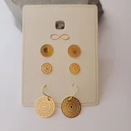 گوشواره حصیری زنانه