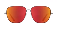 عینک آفتابی اسپای مدل SPY Tatlow Matte Gunmetal - HD Plus Gray Green with Red Spectra Mirror