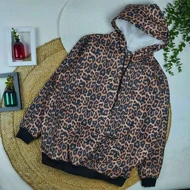 هودی پلنگی زنانه