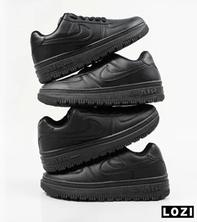کفش کتانی بزرگ پا مشکی نایک NIKE AIR FORCE