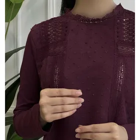 بلوز ترکیبی 17704