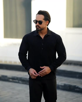 سلانیک دکمه‌دار کلاسیک مردانه