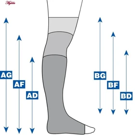 جوراب واریس پاک سمن مدل 01