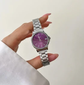 ساعت کاسیو صفحه بنفش