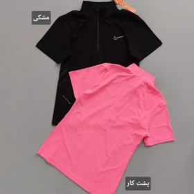 تیشرت باشگاهی نیم زیپ 36 تا 46