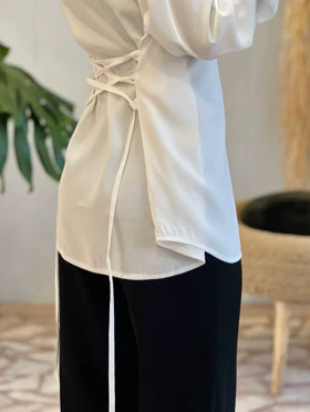 شومیز پری پشت بنددار