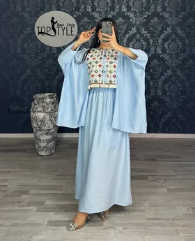 مانتو و دامن آرشین کد : 8072