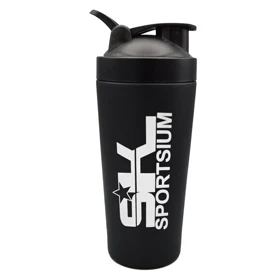 شیکر بدنسازی استیل یک تیکه اسپورتیوم مدل SK ظرفیت 0.7 لیتر