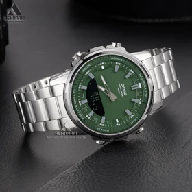 ساعت کاسیو صفحه سبز Casio AMW-880D-3AV
