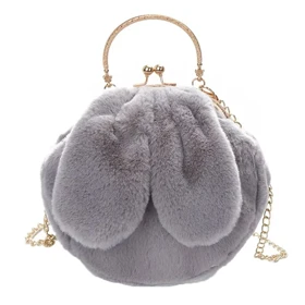 کیف دوشی دخترانه خرگوش پولیشی- وارداتی