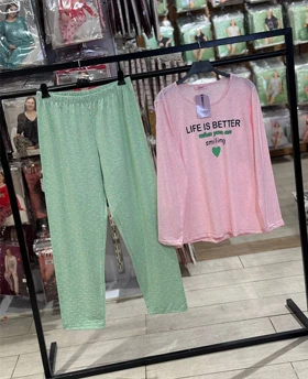 بلوز شلوار زنانه سکسن کد 40155