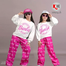 بلوز شلوار دخترانه barbie شلوار بگ