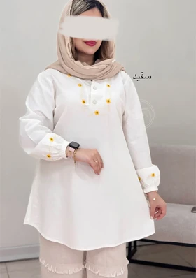 مانتو گلدوزی آیسل