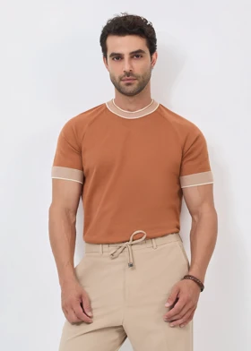تیشرت Double Neck Knit