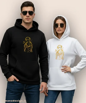 هودی مردانه و زنانه طرح شیطان کش شخصیت زنیتسو کد 963