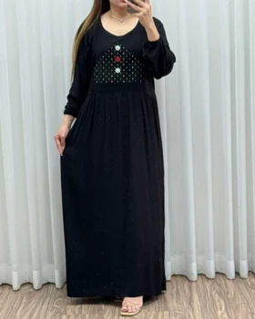 پیراهن ساحلی آی سا E7512 (مشکی)