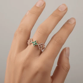 انگشتر زنانه مدل لوی ویتون