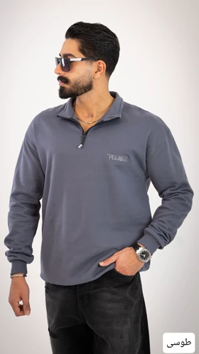 دورس مردانه نیم زیپ رایان_کد4567