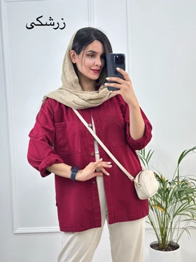 مانتو کتان آیین *