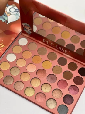 😍سایه فوق بزرگ پلوس قهوه ای ⚡35رنگ ❤کیفیت عالی پیگمنت بالا