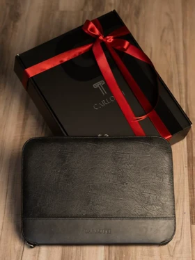 کیف کلاچ Geneva مشکی کارلوتی کد b177