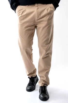 شلوار کتان پیلی دار مردانه