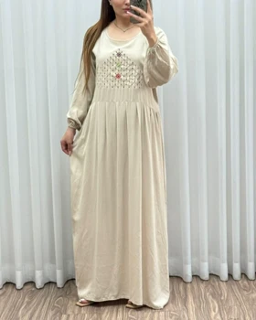 پیراهن ساحلی آی سا E7512 (کرمی)