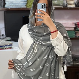 شال نخی پاپیون کد1110 حراج