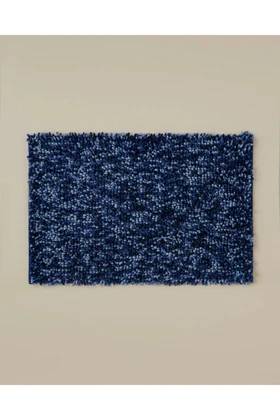 پادری حمام English Home مدل Anemone 50 × 80 سانتی‌متر - سرمه‌ای