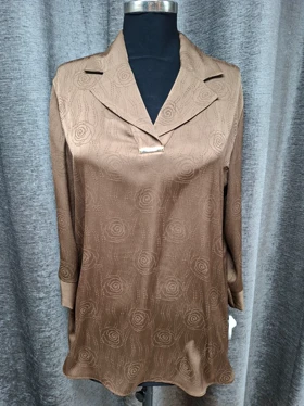 شومیز سایزبزرگ طرح رز