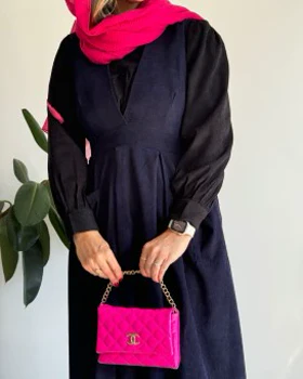 شومیز مخمل کبریتی مشکی